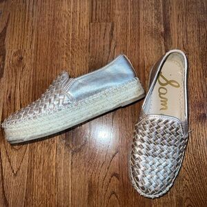 Sam Edelman Rose Gold Catherine Espadrilles